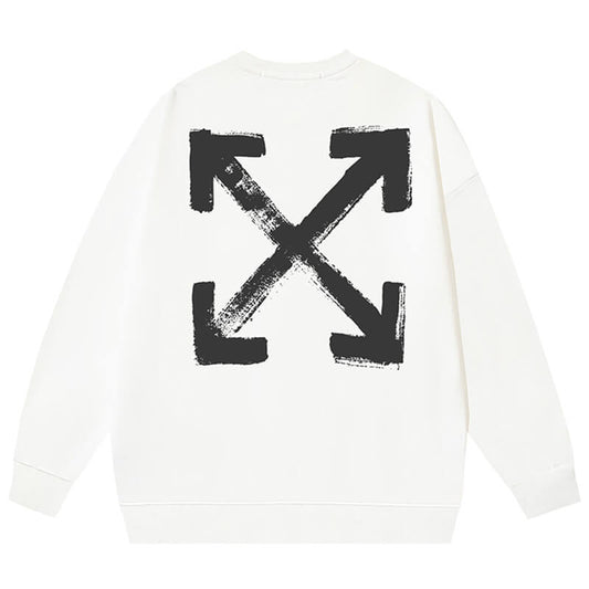 OFF-WHITE Paint Arrow Slim Sweatshirts