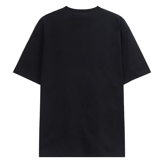 LANVIN Letter Embroidery Logo T-Shirt