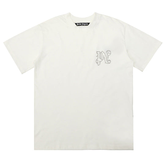 Palm Angels Monogram PA Stud Tee