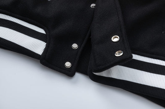 OFF WHITEEagle Wool Varsity Jacket