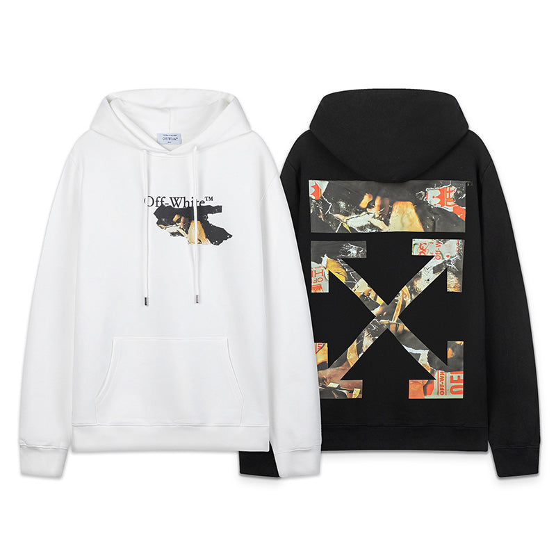 Off-White Graphic-Print Hoodies