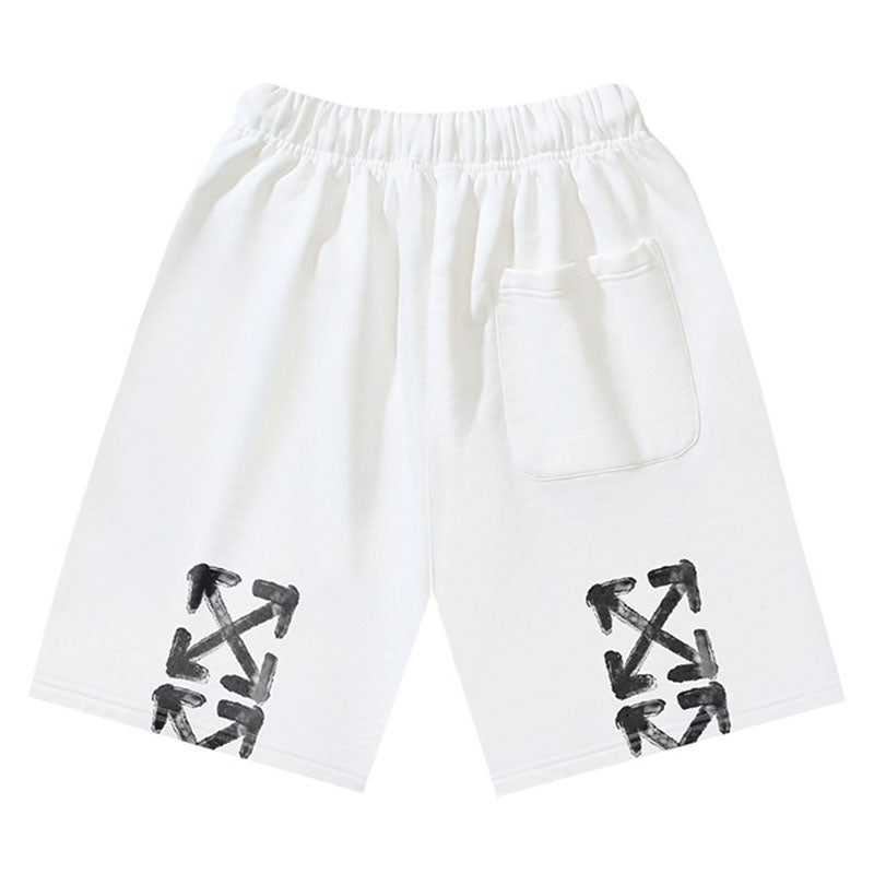 Off-White Logo Arrows Printed Shorts
