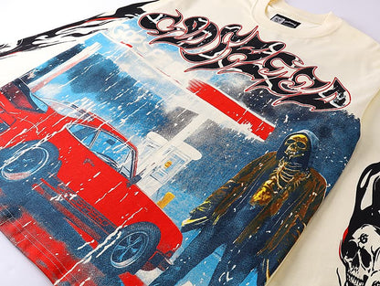 GODSPEED Sunset Drift Layered Long Sleeve T-Shirt