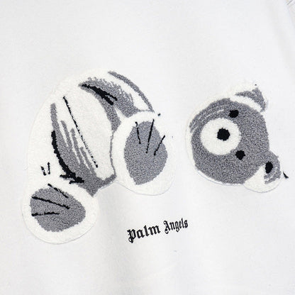 Palm Angels Grey Bear Sweatshirt