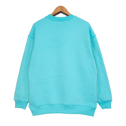 Palm Angels Bear Sweatshirt Blue