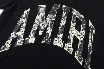 AMIRI Logo-Embroidered Wool-Blend T-shirt