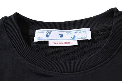 OFF-WHITE logo-print long-sleeve sweatshirt