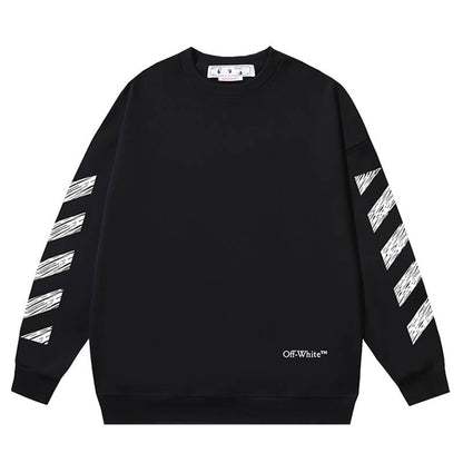 OFF-WHITE SCRIBBLE DIAG BOXY Sweatshirts
