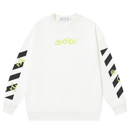 OFF-WHITE Opposite Arr Boxy Crewneck Sweatshirt