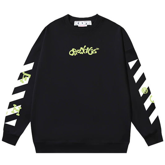 OFF-WHITE Opposite Arr Boxy Crewneck Sweatshirt