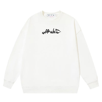 OFF-WHITE Paint Arrow Slim Sweatshirts
