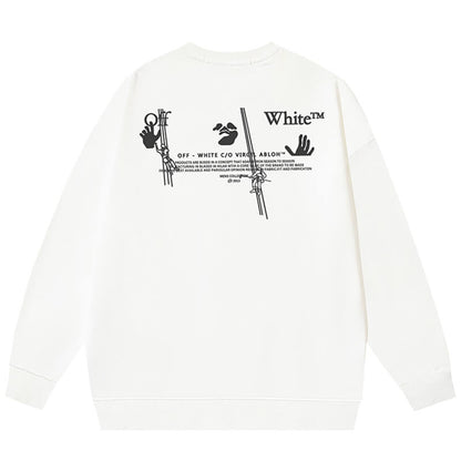 OFF-WHITE Logo Workers Sweatshirts