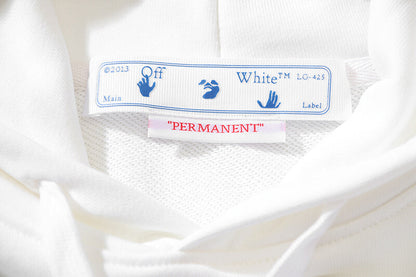 OFF-WHITE moon Camera Arrow Skate Hoodie