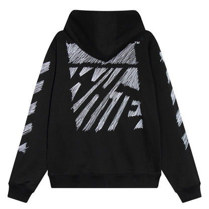 OFF-WHITE Diag Scribble Hoodie