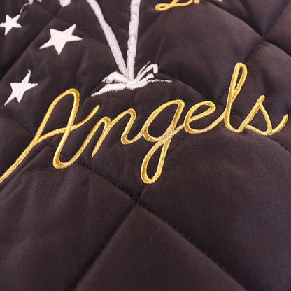Palm Angels Quilted Souvenire Bomber Jacket