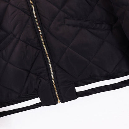 Palm Angels Quilted Souvenire Bomber Jacket