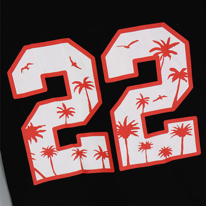 AMIRI 22 Football cotton T-Shirt