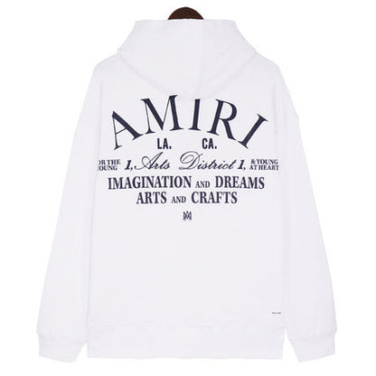 AMIRI Logo-Appliquéd Embroidered Cotton-Jersey Hoodies