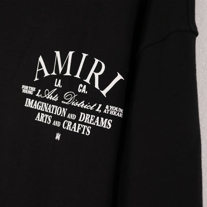 AMIRI Logo-Appliquéd Embroidered Cotton-Jersey Hoodies