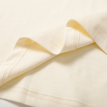 LANVIN Loving heart T-Shirt Apricot