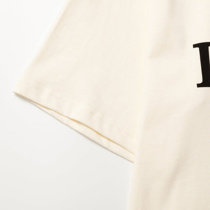LANVIN Loving heart T-Shirt Apricot