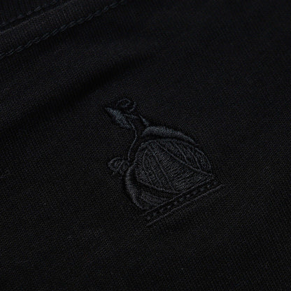 LANVIN Letter Embroidery T-Shirt
