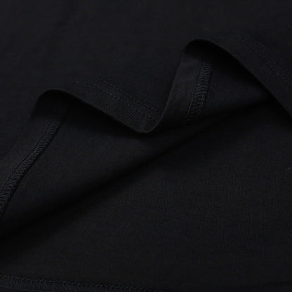 LANVIN Letter Embroidery T-Shirt