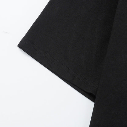 LANVIN Letter Embroidery T-Shirt
