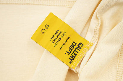 Gallery Dept. logo-print crew neck T-shirts