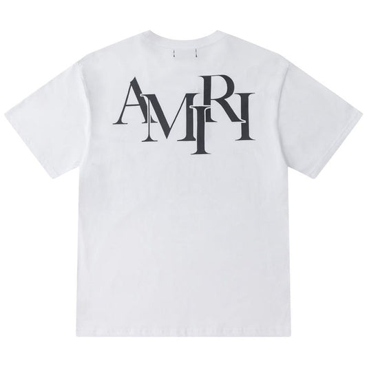 AMIRI Staggered LOGO T-Shirts