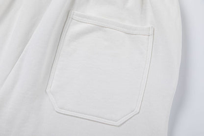 AMIRI logo-embellished cotton track Shorts