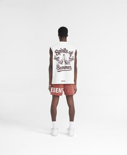 REPRESENT CDouble Flying Man logo letter slogan logo waistcoat T-Shirt