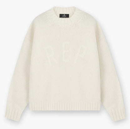 Represent Rep-appliqué sweater