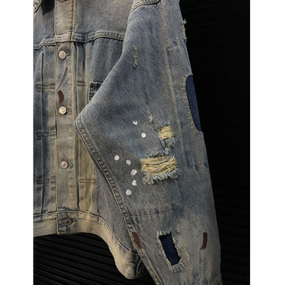 SAINT MICHAEL  Flap Pockets Denim Jacket