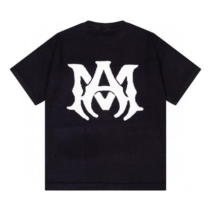 AMIRI MA Short Sleeve Sweater