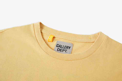 GALLERY DEPT. Reversible Crop T-Shirt "Student Coach"