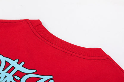 OFF WHITE Scorpio Skate Cotton Graphic T-Shirt