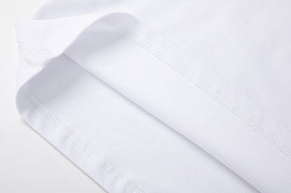 OFF WHITE Blue Arrow logo back T-Shirts