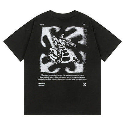 OFF WHITE Dragon Arrow Skate T-shirt