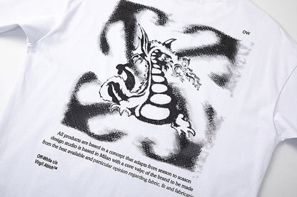 OFF WHITE Dragon Arrow Skate T-shirt