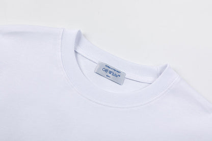 OFF WHITE logo-detail T-shirt