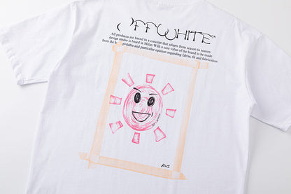 OFF WHITE Sun Moon Skate T-shirt