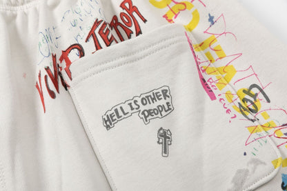 SAINT MICHAEL X Takashi Murakami  Graff Sweatshort