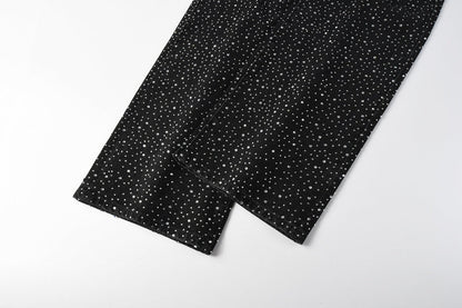 Purple Brand Crystal Diamond Jeans #9128