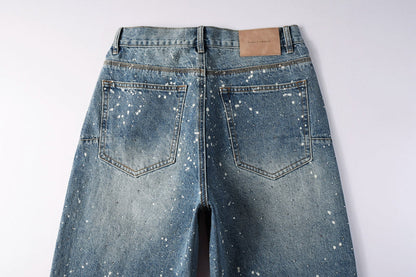 Purple Brand Crystal Diamond Jeans #9126
