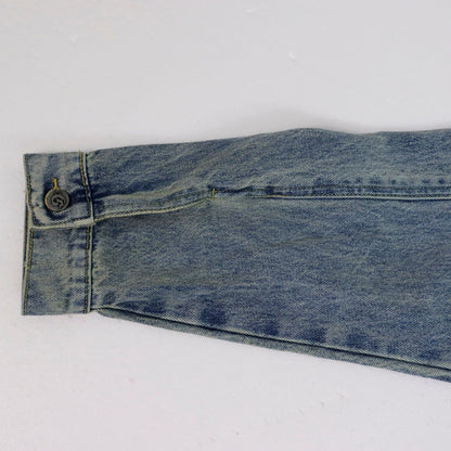 Godspeed  Embroidered Letter Denim Jacket