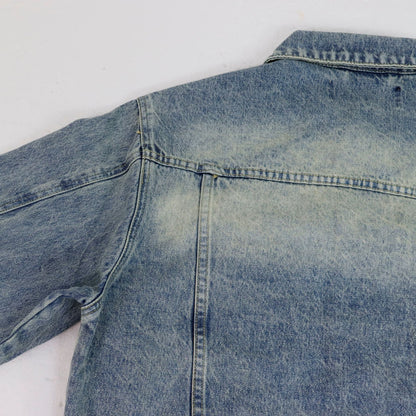 Godspeed  Embroidered Letter Denim Jacket