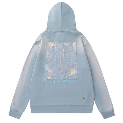 AMIRI Bandana-Embellished Cotton Hoodies