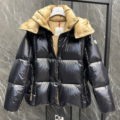 Moncler Black Down Nylon Jacket