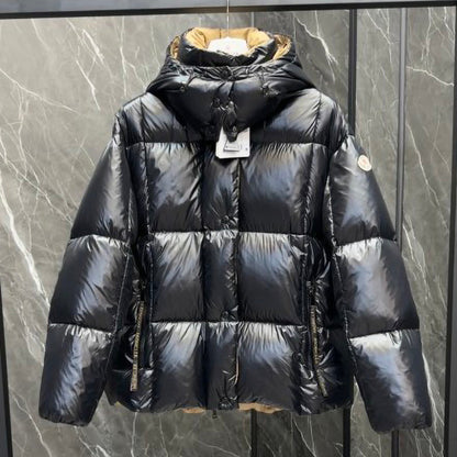 Moncler Black Down Nylon Jacket